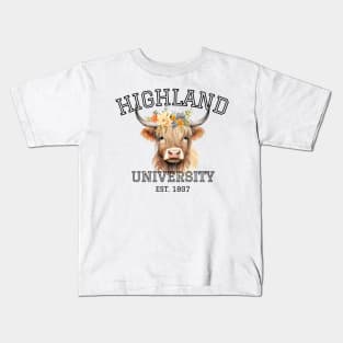 Highland University Kids T-Shirt